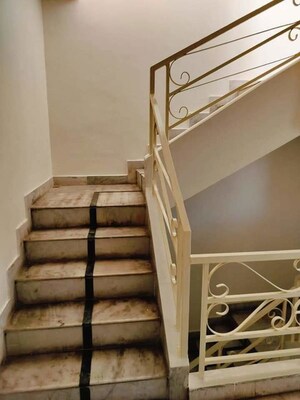 Staircase in 4 BHK Villa at Hoshangabad – for Sale