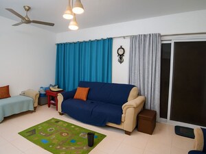 Living Room in 2 BHK Apartment at Bhandari 7 Plumeria Drive, Tathawade – for Rent