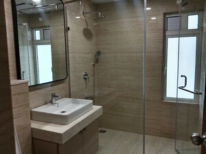 Bathroom in 4 BHK Apartment at Aurobindo Kohinoor, Serilingampally – for Rent