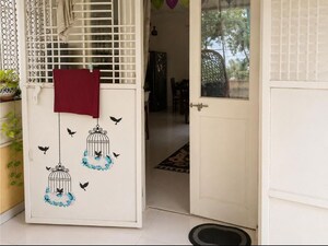 Bathroom in 3 BHK Apartment at Luxetech Bhagyoday, Baner – for Rent