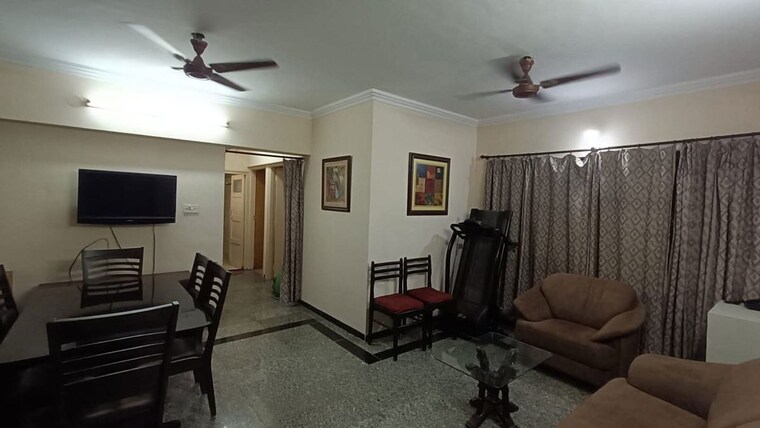 Living Room, dheeraj-valley 3 Bedroom 1500 Sq.Ft. Apartment In Goregaon East Mumbai 10634032