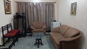 Living Room in 3 BHK Apartment at Dheeraj Valley, Goregaon East – for Rent