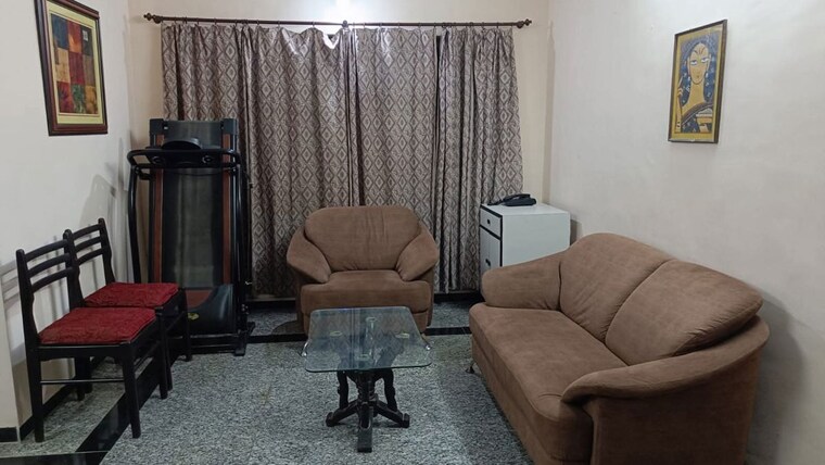 Living Room, dheeraj-valley 3 Bedroom 1500 Sq.Ft. Apartment In Goregaon East Mumbai 10634032
