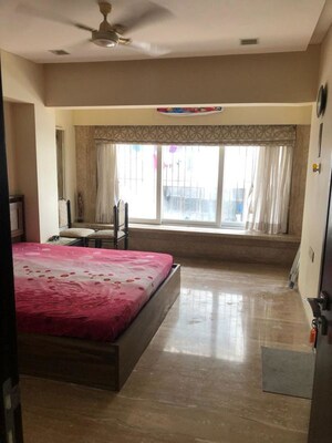 Bedroom in 3 BHK Apartment at Basant Parvati Apartment, Worli – for Rent