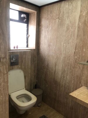 Bathroom in 3 BHK Apartment at Basant Parvati Apartment, Worli – for Rent