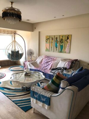 3 BHK Apartment For Rent in Basant Parvati Apartment, Worli