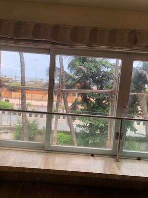 Balcony in 3 BHK Apartment at Basant Parvati Apartment, Worli – for Rent