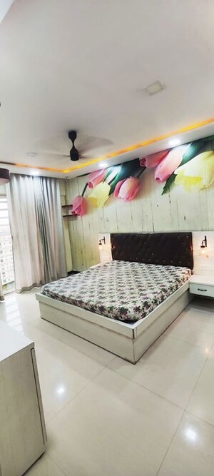 Bedroom in 2 BHK Apartment at Soham Tropical Lagoon, Ghodbunder Road – for Rent