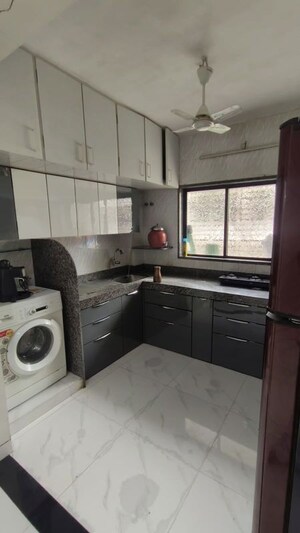 Kitchen in 2 BHK Apartment at Bhagya Apartments, Andheri West – for Rent