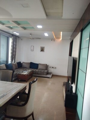 Living Room in 3 BHK Apartment at Oberoi Exquisite Goregaon, Goregaon East – for Rent