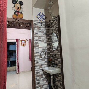 Staircase in 2 BHK Apartment at Jagdish Nagar CHS, Aundh – for Rent