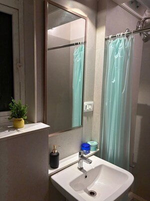Bathroom in 2 BHK Apartment at Bandra East – for Sale