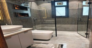 Bathroom in 3 BHK Builder Floor at Anant Raj Estate Plots, Sector 63a – for Sale