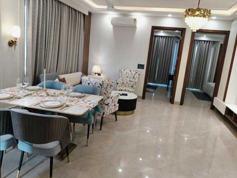 Living Room, sector 63a 3 Bedroom 179 Sq.Yd. Builder Floor In Sector 63a Gurgaon 10002170