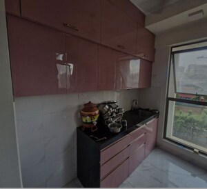 Kitchen in 1 BHK Apartment at Raymond Ten X Vibes, J K Gram – for Rent