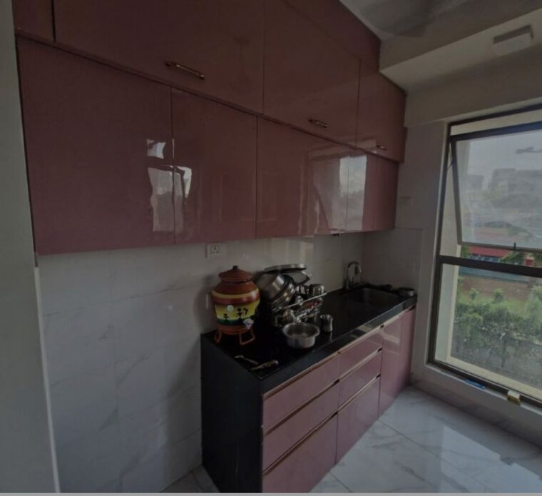 Kitchen, raymond-ten-x-vibes 1 Bedroom 420 Sq.Ft. Apartment In J K Gram Thane 10634200