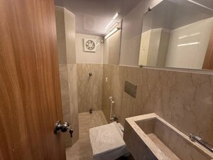 Bathroom in 1 BHK Apartment at Bombay Bazar Premise CHS, Santacruz West – for Rent