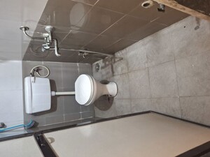 Bathroom in 1 BHK Apartment at Neelkanth Sparkle, Ghansoli – for Rent