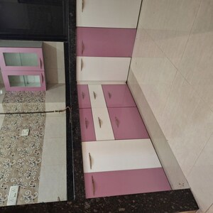 Kitchen in 1 BHK Apartment at Mahavir Heights Ghansoli, Ghansoli – for Rent