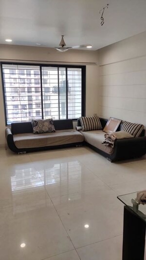 Living Room in 3 BHK Apartment at Mahavir Heights Ghansoli, Ghansoli – for Rent