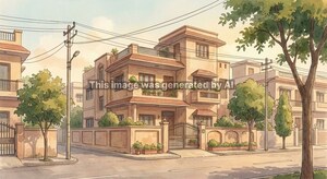  Independent House – Exterior View View at Sector 1 - for Sale
