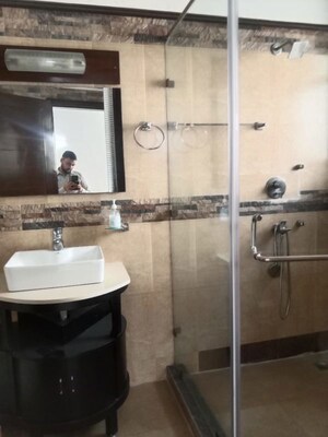Bathroom in 3.5 BHK Apartment at Orchid Petals, Sector 49 – for Sale