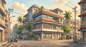  Office Space – Exterior View View at Pal Gam - for Sale