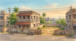  Land – Exterior View View at Basant Pally - for Sale