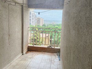 Balcony in 2.5 BHK Apartment at 38 Park Majestique, Undri – for Rent