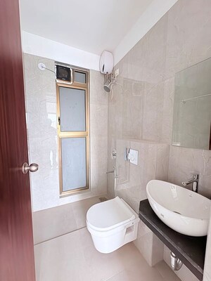 Bathroom in 2 BHK Apartment at Raymond Ten X Habitat, Pokhran Road No Two – for Rent