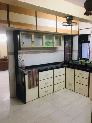 Kitchen in 3 BHK Apartment at Naupada – for Sale