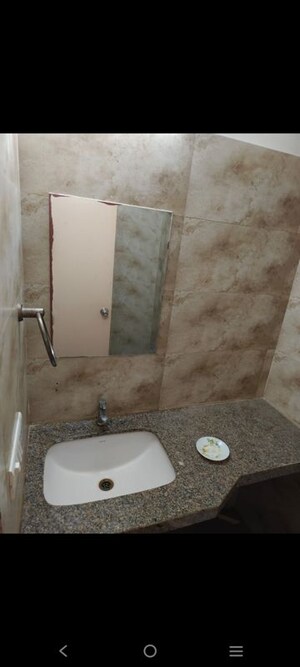 Bathroom in 3 BHK Apartment at Shivalik Sharda Park View, Shela – for Rent