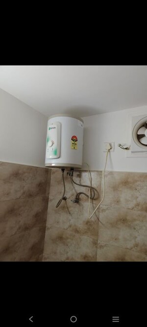 Bathroom in 3 BHK Apartment at Shivalik Sharda Park View, Shela – for Rent