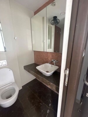 Bathroom in 2 BHK Apartment at Lodha The Park, Worli – for Rent