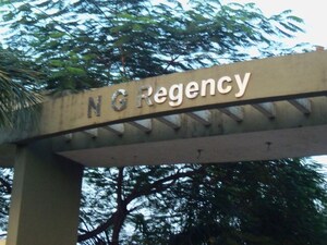 1 BHK Apartment – Exterior View View at RNA NG Regency Phase I, Balkum Pada - for Rent