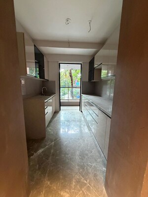Building Lobby in 3 BHK Apartment at Rustomjee Ashiana, Juhu – for Rent