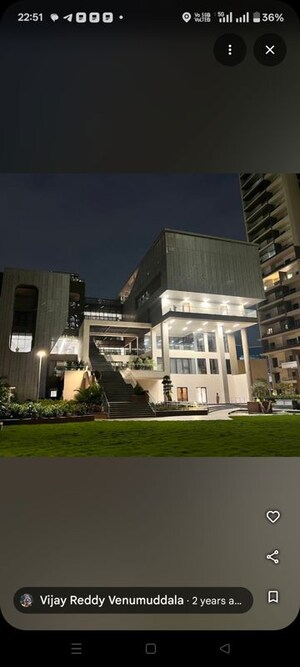 3 BHK Apartment – Exterior View View at Aparna One, Shaikpet - for Rent