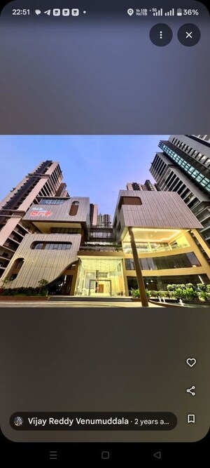 3 BHK Apartment – Exterior View View at Aparna One, Shaikpet - for Rent