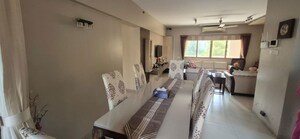 Living Room in 3 BHK Apartment at Fortaleza CHSL, Kalyani Nagar – for Rent