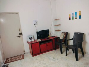 Living Room in 4 BHK Apartment at Paranjape Schemes Vasant Vihar, Baner – for Rent