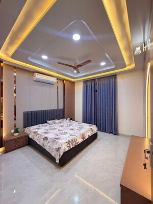 Bedroom in 4 BHK Builder Floor at Hauz Khas Enclave – for Rent