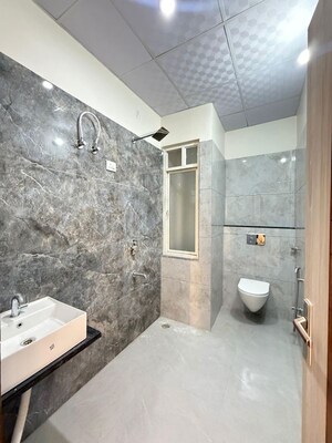 Bathroom in 4 BHK Builder Floor at Hauz Khas Enclave – for Rent