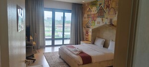 Bedroom in 4 BHK Apartment at Panchshil Eon Waterfront I, Kharadi – for Rent