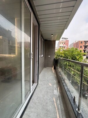 Balcony in 3 BHK Builder Floor at Chittaranjan Park – for Sale