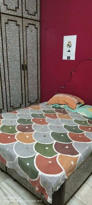 Bedroom in 1 BHK Apartment at Hind Mansion Apartments, Mahim West – for Rent