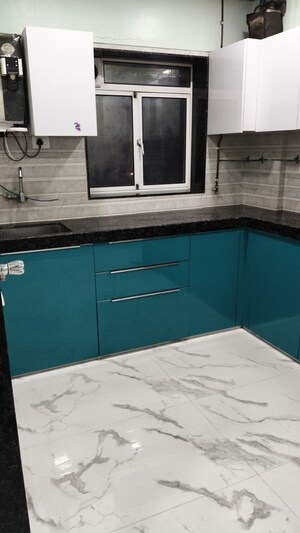 Kitchen in 1 BHK Apartment at Mahim – for Rent