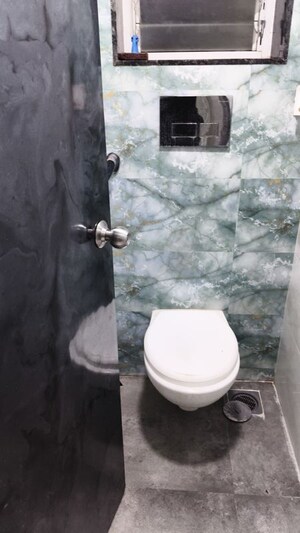 Bathroom in 1 BHK Apartment at Mahim – for Rent