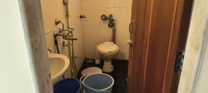 Bathroom in 2 BHK Apartment at Mahim West – for Rent