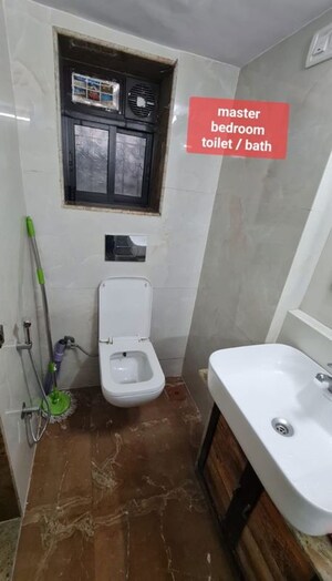 Bathroom in 1 BHK Apartment at Shreem Shree Krishna, Powai – for Sale