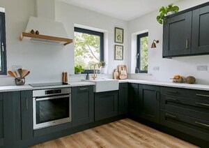 Kitchen in 3.5 BHK Builder Floor at Sector 107 – for Sale